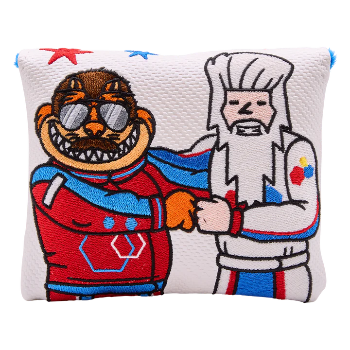 Bettinardi Shake ‘n Bake- Racing Friends Mallet Putter Headcover