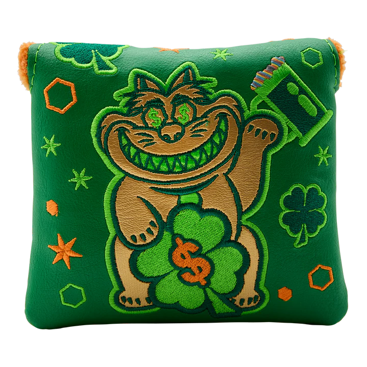 Bettinardi St. Patrick's Day Luck O' Irish Cat Mallet Putter Headcover