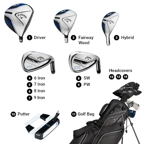 Callaway XT 11 Piece - Junior Set