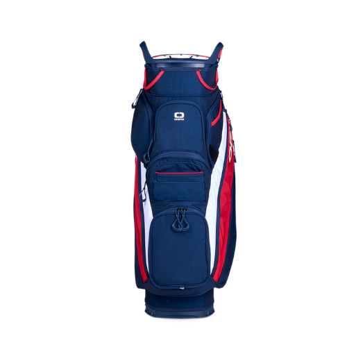 Ogio Silencer Red/White/Blue Cart Bag