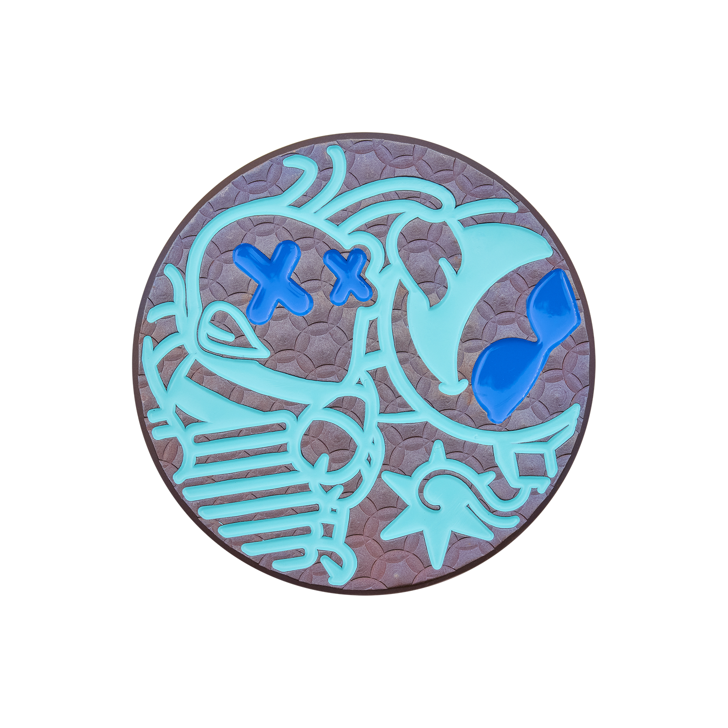 Bettinardi Hive Multi-Icon Purple Flame Ball Marker