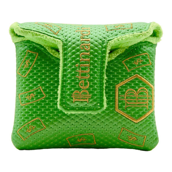 Bettinardi Gangster Cat Sitting on Cash Mallet Putter Headcover