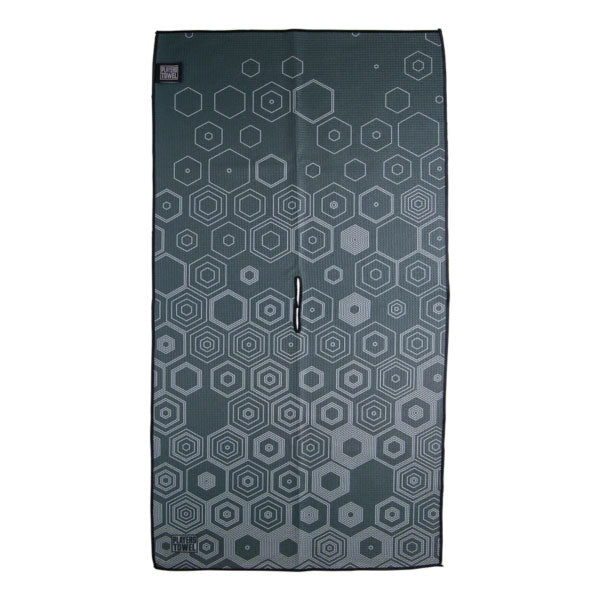 Bettinardi Sage Grey Bubble Hex Microfiber Towel
