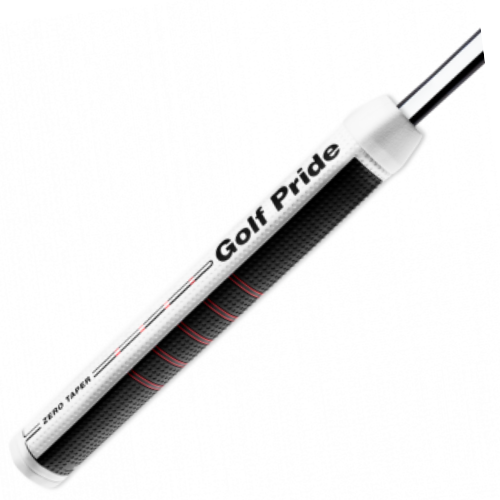 Golf Pride Zero Taper (Black/White/Red) Putter Grip