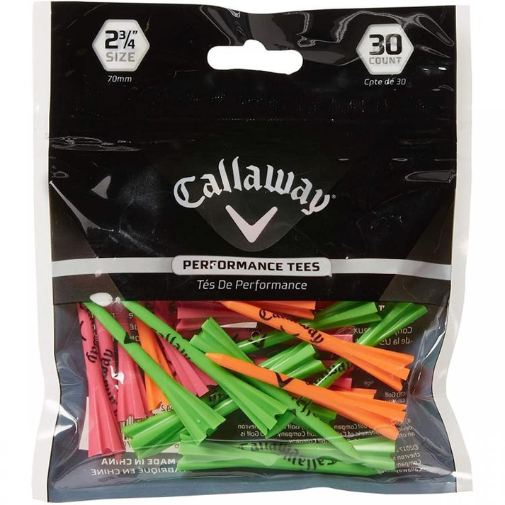 Callaway Performance Tees Neon - 30 Tees – The Golf Lab