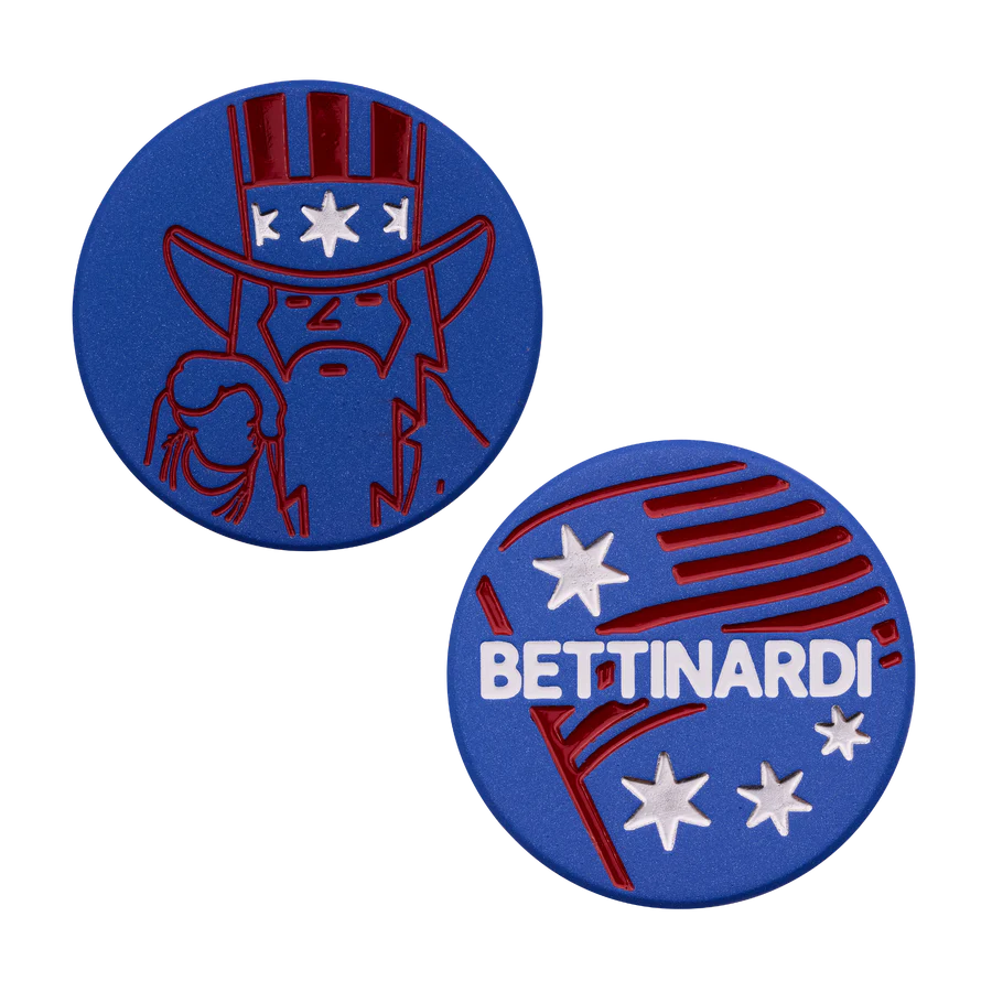 Bettinardi Wizard Uncle Sam Blue Armor Ball Marker