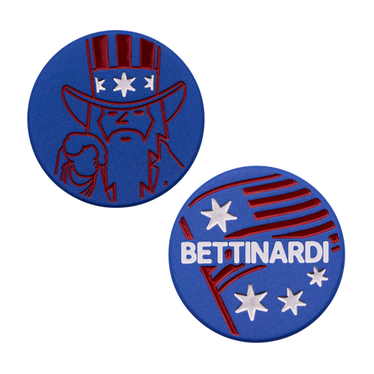Bettinardi Wizard Uncle Sam Blue Armor Ball Marker