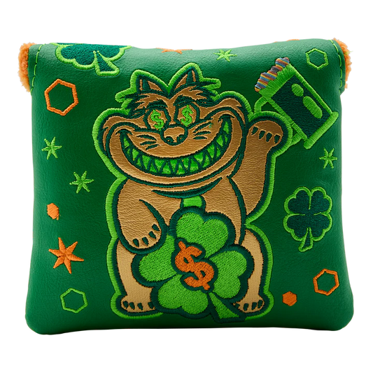 Bettinardi St. Patrick's Day Luck O' Irish Cat Mallet Putter Headcover