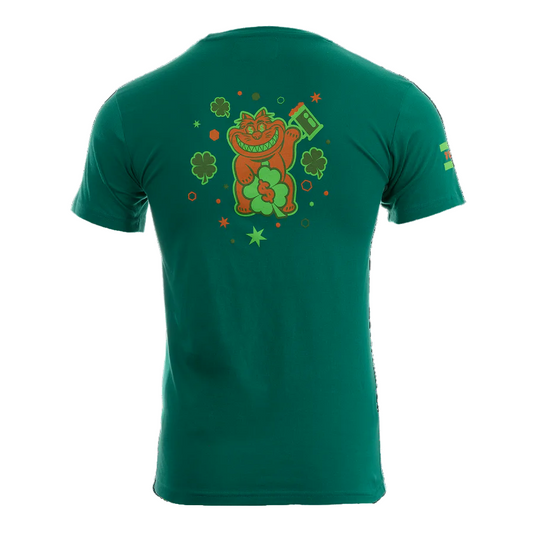 Bettinardi St. Patrick's Day Luck O' Irish Cat Red Jacket T-Shirt