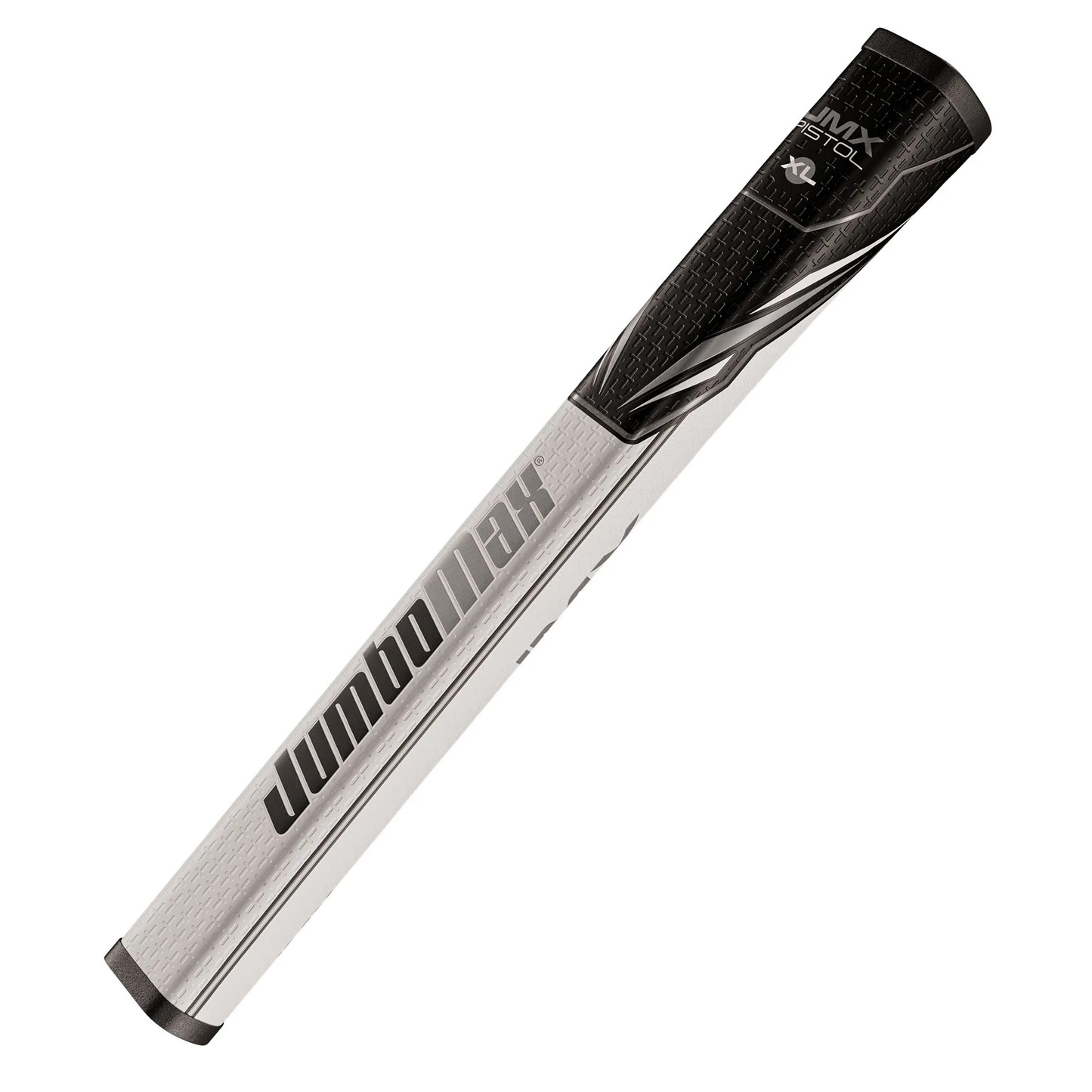 JumboMax JMX Pistol XL Black/White/Silver Putter Grip