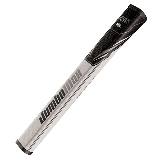 JumboMax JMX Pistol XL Black/White/Silver Putter Grip