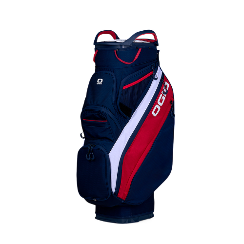 Ogio Silencer Red/White/Blue Cart Bag