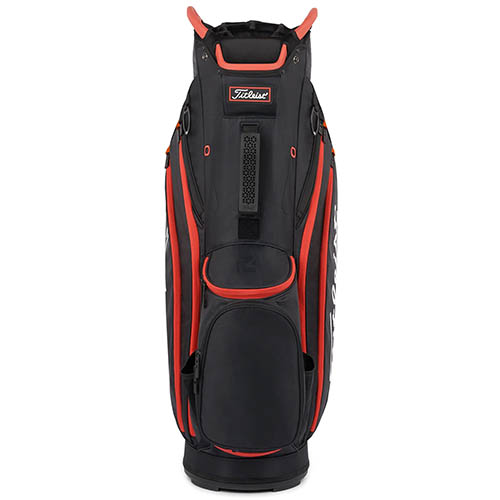 Titleist Cart 14 Black/Black/Red - Cart Bag