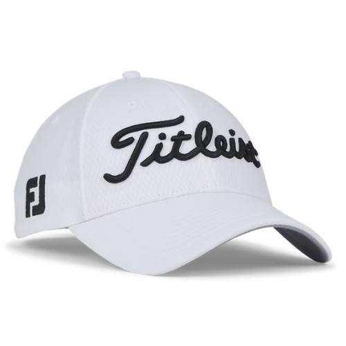 Titleist Tour Elite White/Black Headwear