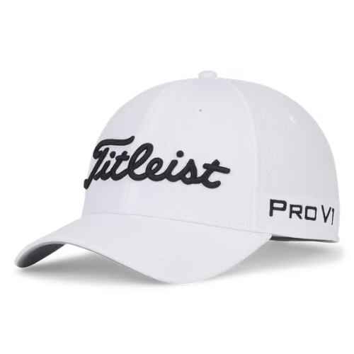 Titleist Tour Elite White/Black Headwear