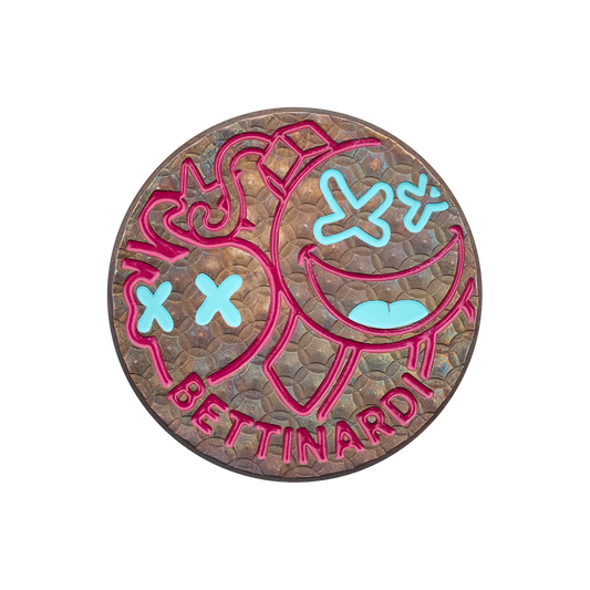 Bettinardi Hive Multi-Icon Patina Steel Ball Marker