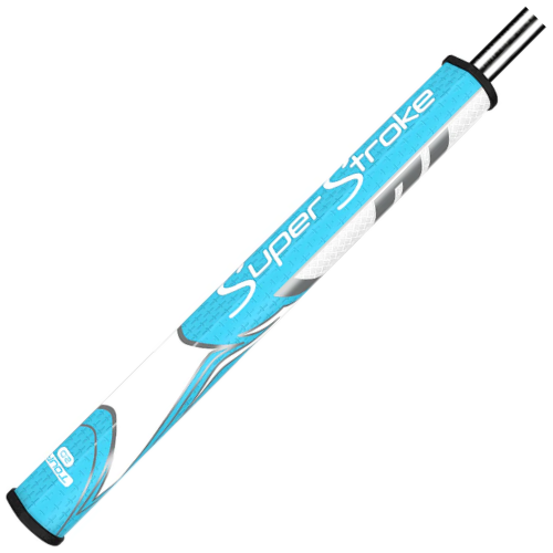 Super Stroke Zenergy Tour 2.0 Sky Blue White Putter Grips