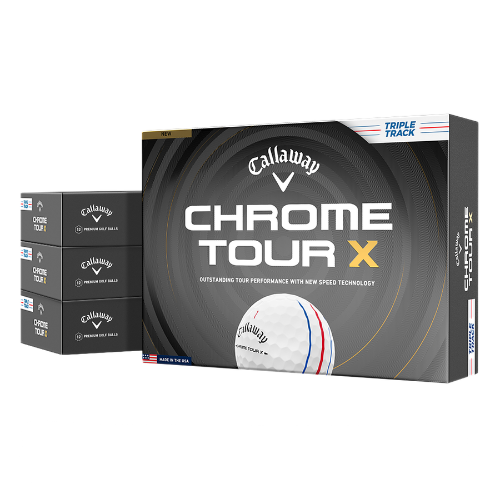 Callaway Chrome Tour X 2026 Triple Track Golf Balls