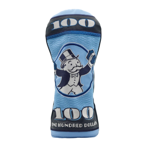 Bettinardi Wall Street Blue Cheese Monopoly Man Driver Headcover