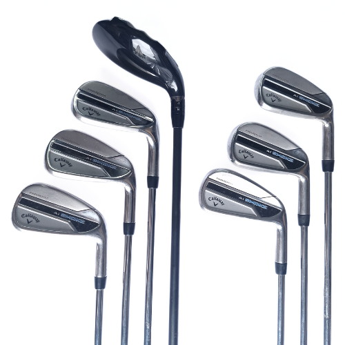 Callaway Ai-Smoke 4 Hybrid, 5 - PW Combo Elevate Reg - Pre Owned Irons