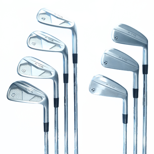 TaylorMade P7 CB & P770 Combo 4 - PW S400 - Pre Owned Irons