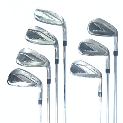 TaylorMade Stealth 4 - PW KBS 85 S & R - Pre Owned Irons (2)