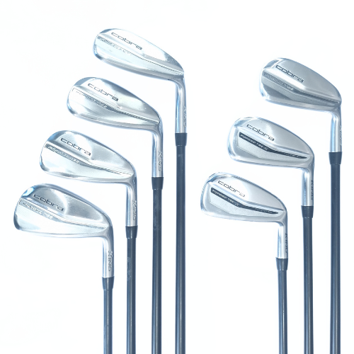 Cobra King Forged Tech 5 - G Catalyst Stiff Graphite - Pre Owned Irons