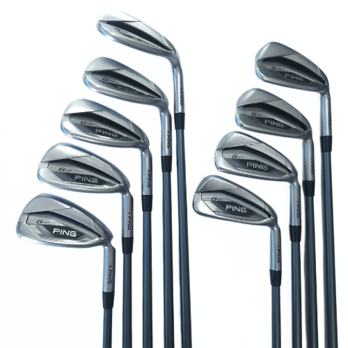 Ping G425 4 - SW + 4 Orange Dot AWT S Graphite - Pre Owned Irons