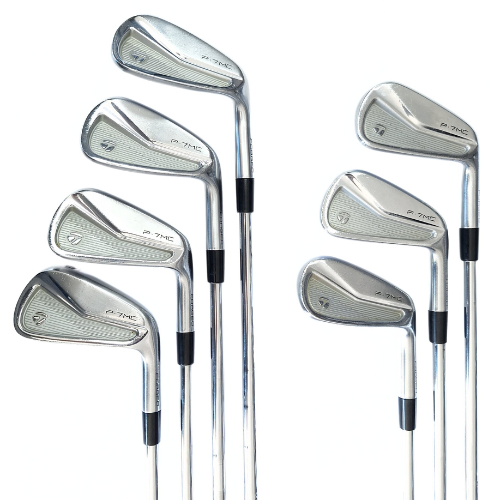 TaylorMade P7 MC 4 - PW KBS 120 Stiff - Pre Owned Irons
