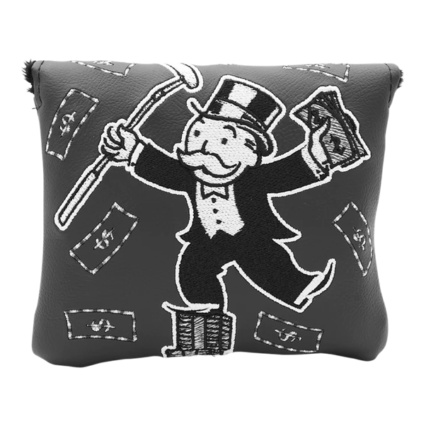 Bettinardi X Monopoly Blackout Stacked Cash Mallet Putter Cover