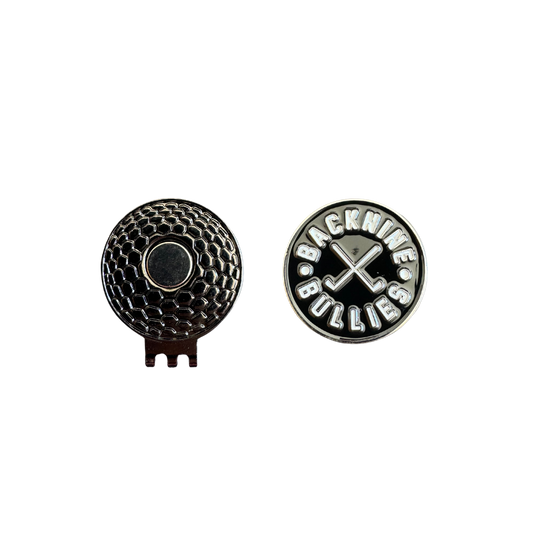 Back 9 Bullies Ball Marker and Hat Clip