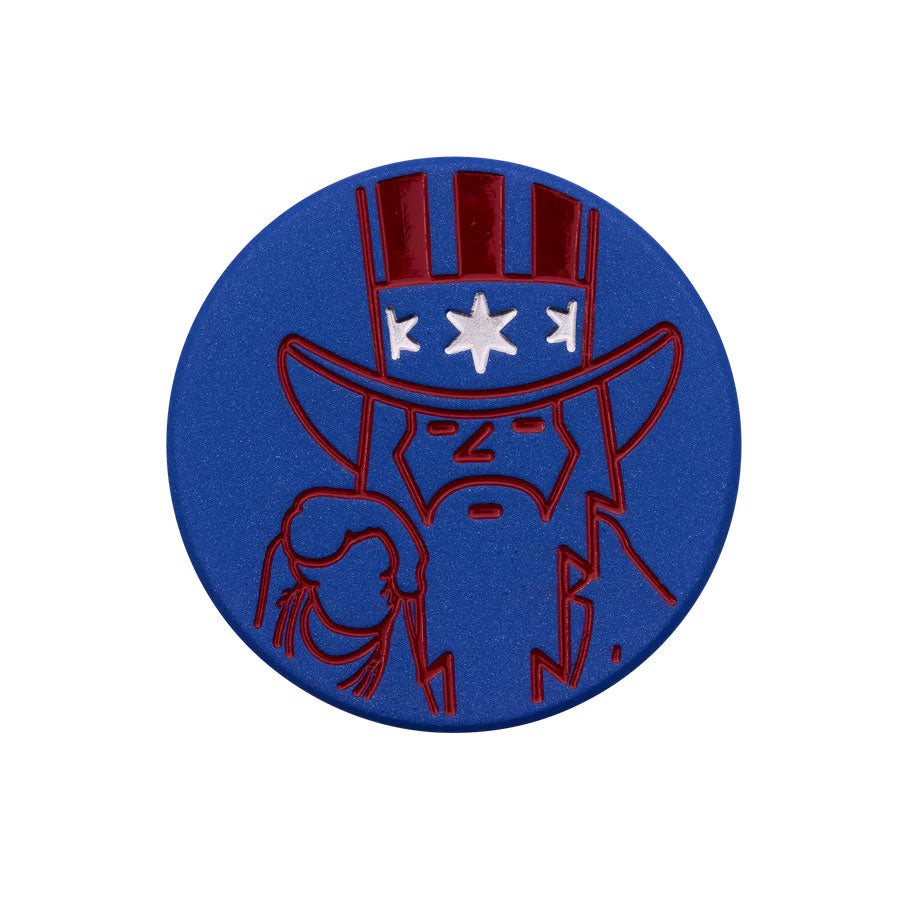 Bettinardi Wizard Uncle Sam Blue Armor Ball Marker