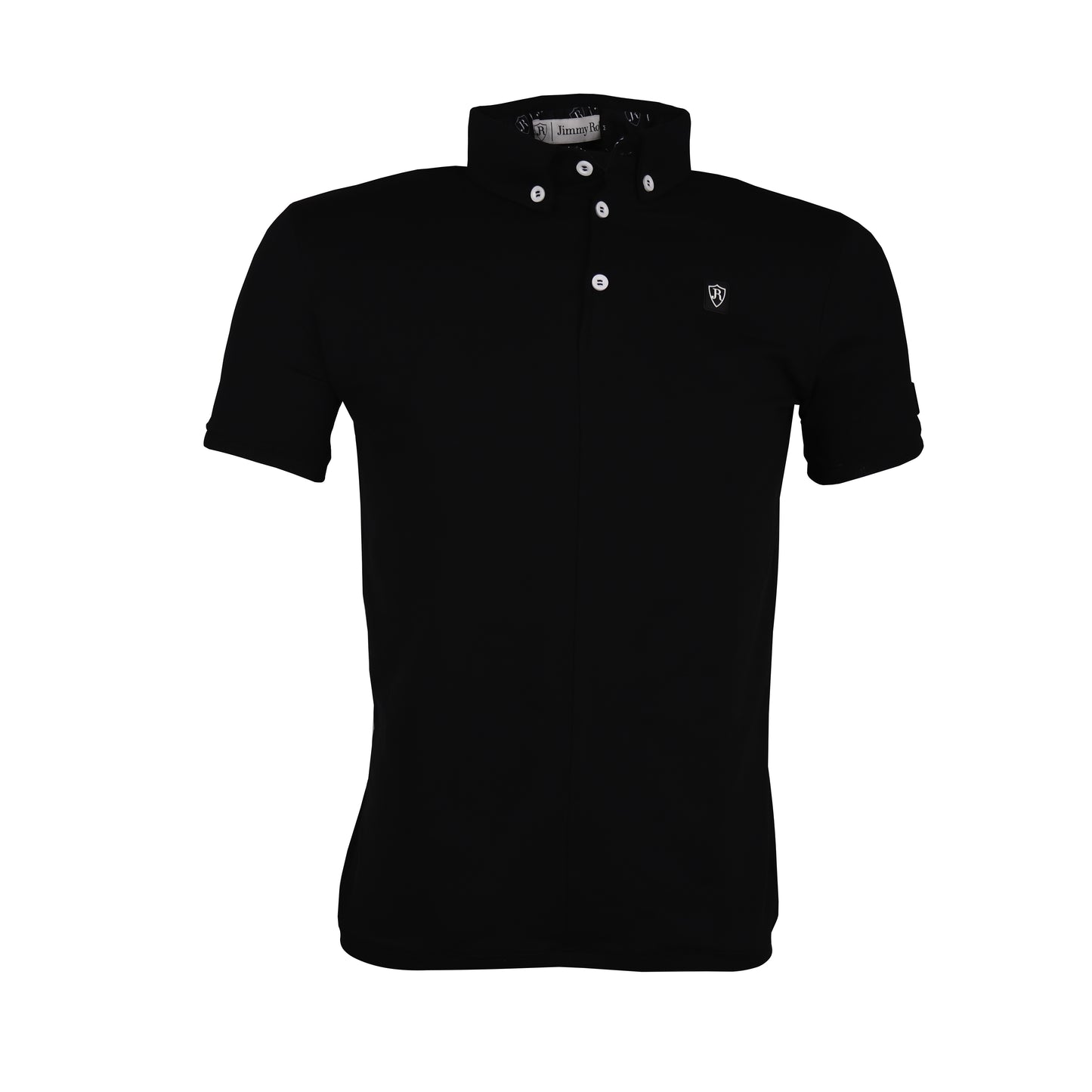 The Golf Lab Lifestyle Polo By Jimmy Ro - Black
