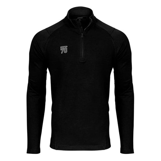 Sub Seventy The Core Quarter Zip Black Pullover