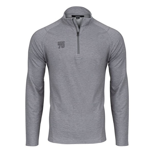 Sub Seventy The Core Quarter Zip Light Grey Heather Pullover