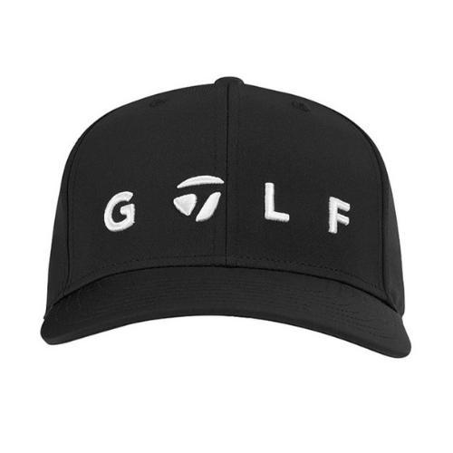 TaylorMade Lifestyle Golf Logo Black Headwear