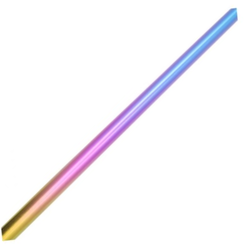KBS CT Tour Custom Straight Satin Rainbow Putter Shaft