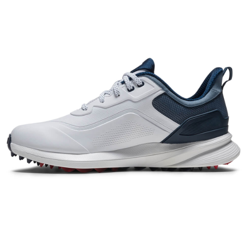 FootJoy PRO SL White/Blue/Red Golf Shoes
