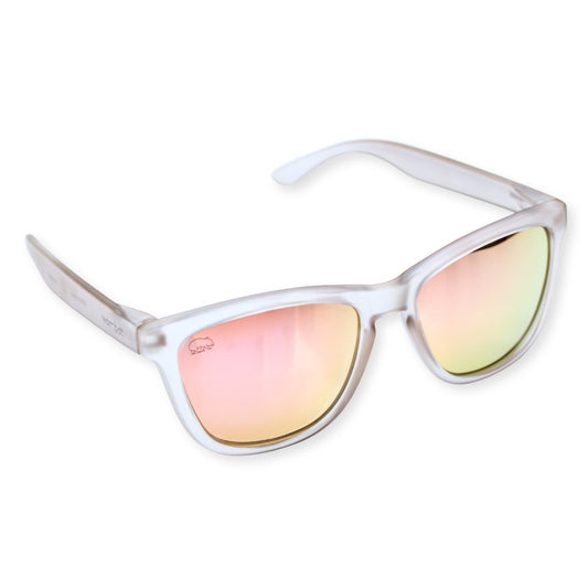 Wombat Stroke Matt Rose Gold Sunglasses