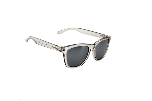 Wombat Stroke Glossy Silver Sunglasses