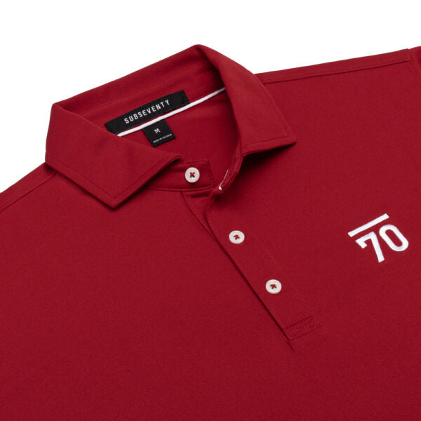 Sub Seventy The Performance Red Polo