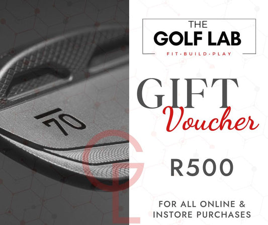 R500 worth - The Golf Lab Gift Card