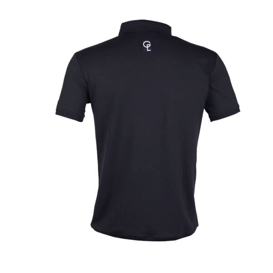 The Golf Lab Lifestyle Polo By Jimmy Ro - Black