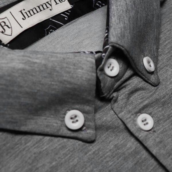 The Golf Lab Lifestyle Polo by Jimmy Ro - Grey