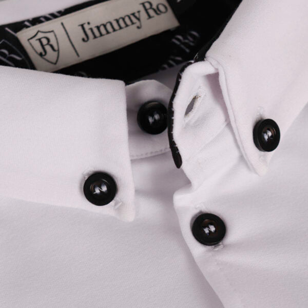 The Golf Lab Lifestyle Polo by Jimmy Ro - White
