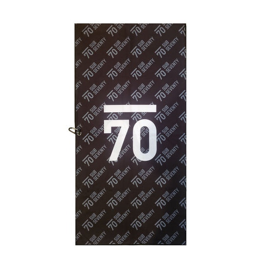 Sub Seventy Tour Towel Black