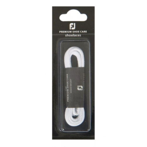 FootJoy Waxed White Shoelaces