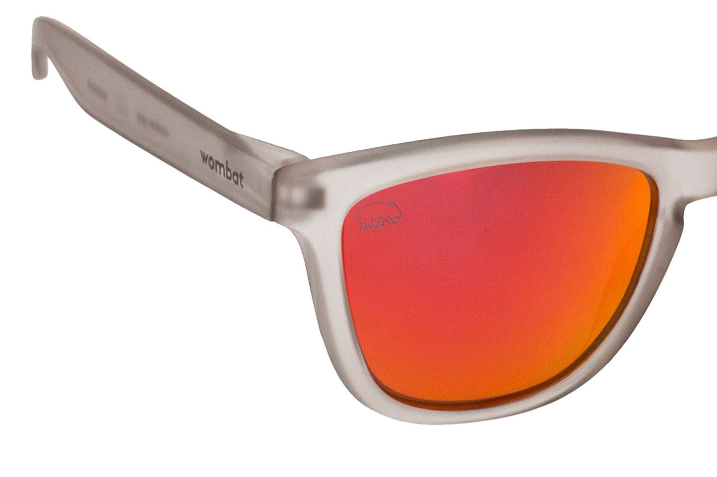 Wombat Stroke Matt Red Sunglasses
