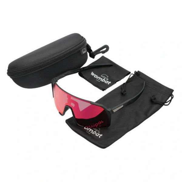 Wombat The Kross Red Sunglasses