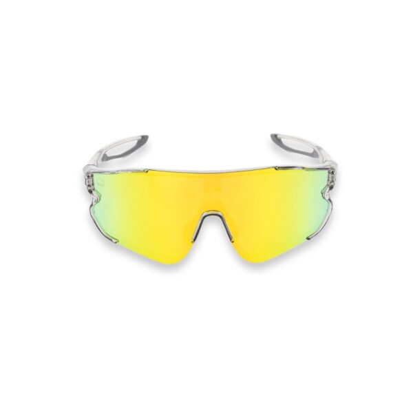 Wombat Glitch Yellow Gold Sunglasses